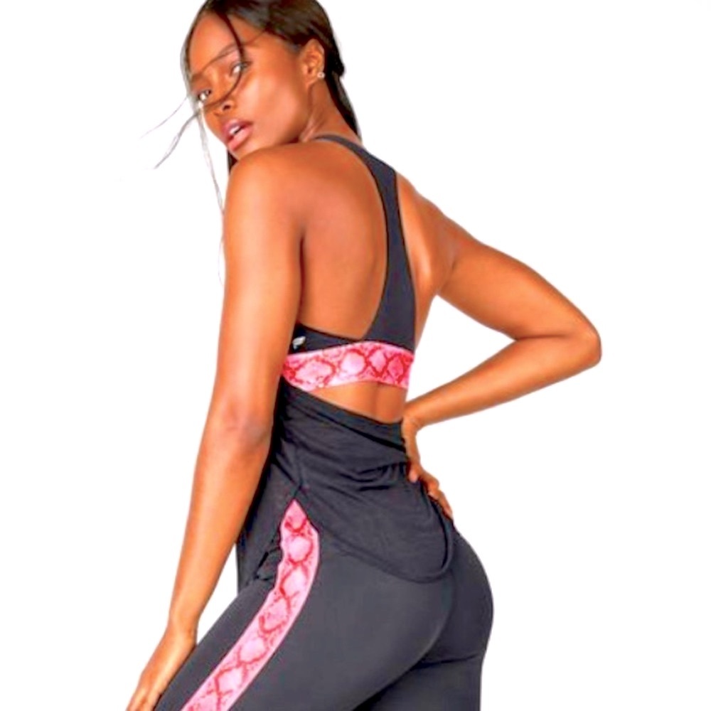 FABLETICS SET pink python